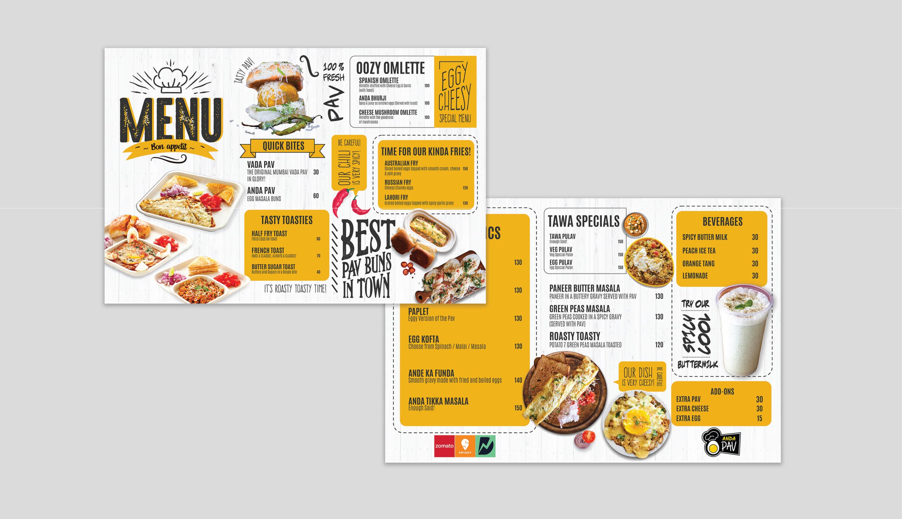 Menu Designing